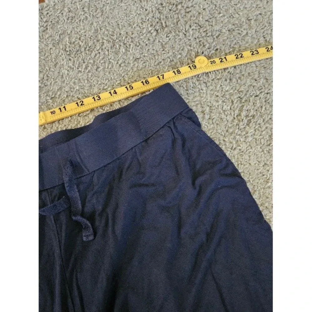 Cozy Earth Bamboo Pajama Pants Women XL Navy Blue Stretch Lounge Drawstring